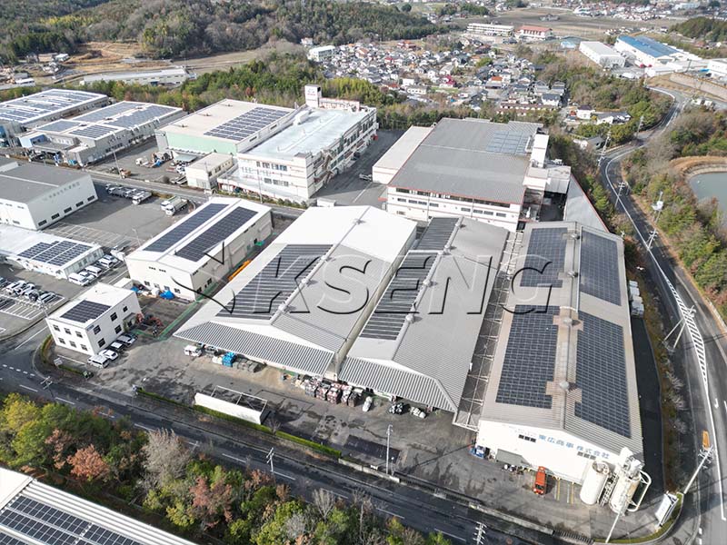 【2025年1月】日本屋顶光伏支架案例