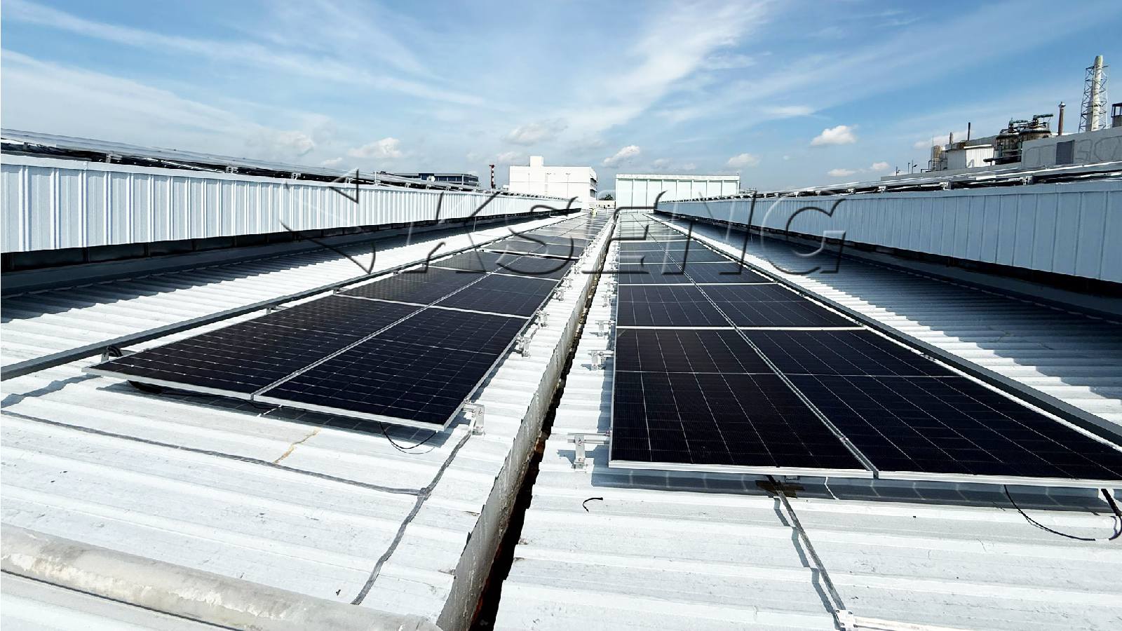 【26年3月】新加坡屋面光伏支架375KW案例