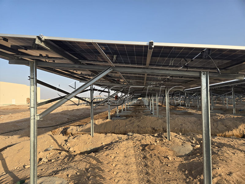 【26年1月】非洲索马里-996.3kW锌铝镁地面支架案例