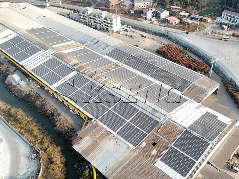 【2025年2月】湖南衡阳-3144.96KW-BAPV支架+彩钢瓦支架案例