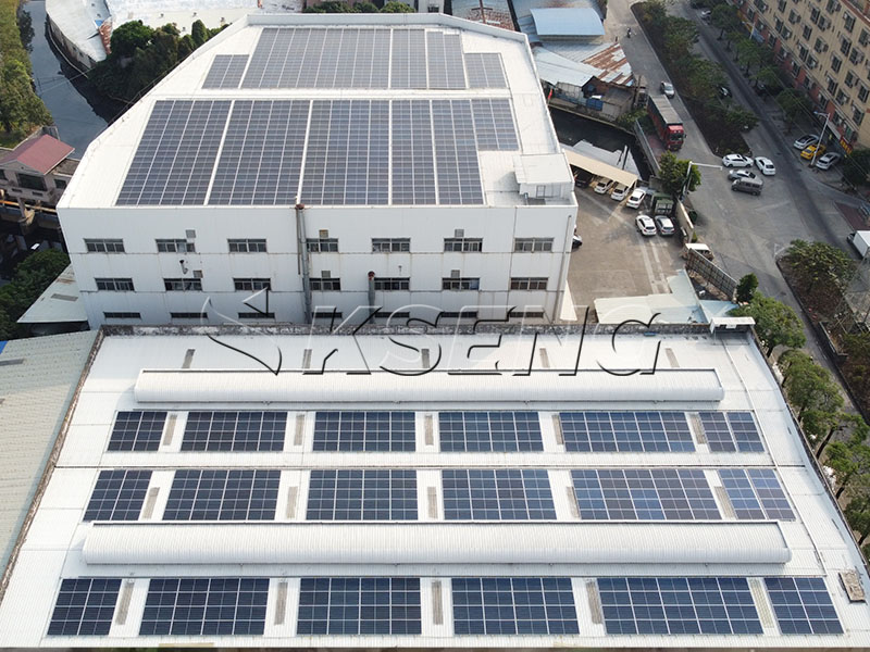 【2025年12月】广东中山-504kw彩钢瓦支架案例