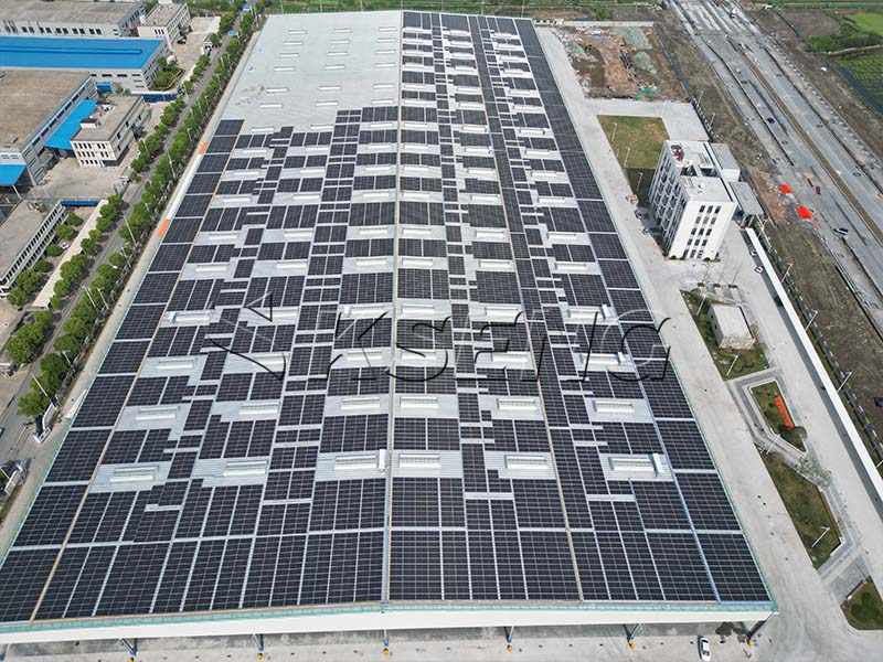 【2025年4月】安徽芜湖11.6MW彩钢瓦支架案例