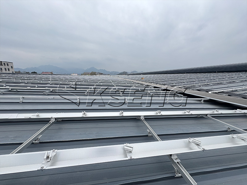 【2025年12月】浙江绍兴- 1mw铝合金BAPV支架案例